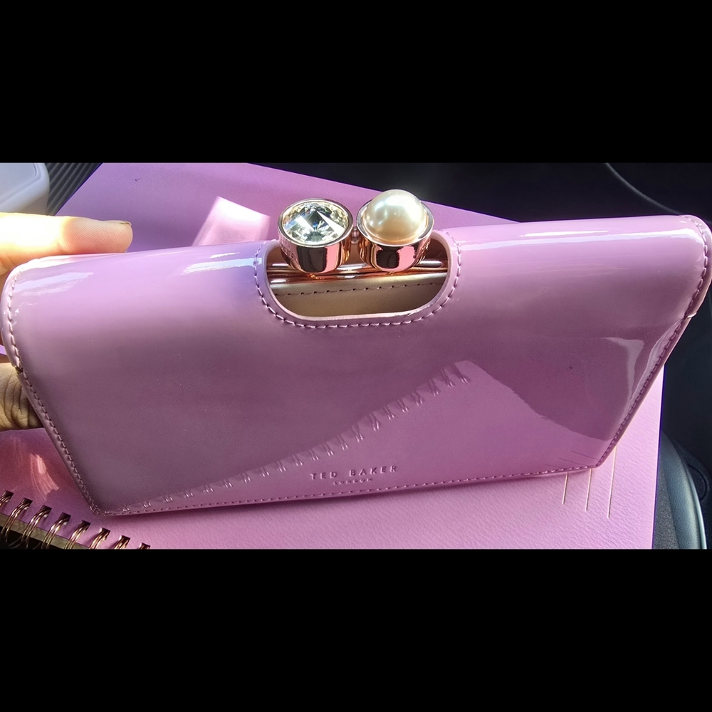 Ted Baker Pink Clutch Bag